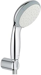 GROHE Vitalio Go 100 Hand Shower Set Rain Spray 1.75m Hose Chrome view 3
