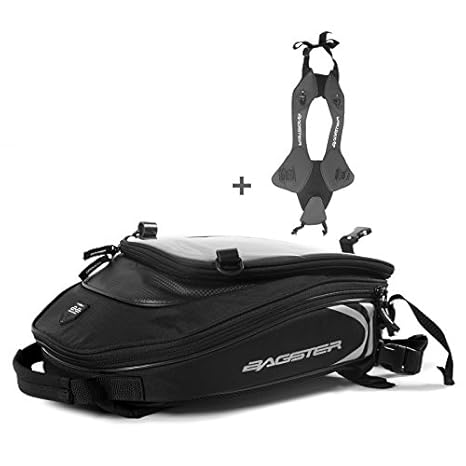 Tankrucksack für BMW R NineT Scrambler Bagster Newsign 5818C1 11 Liter schwarz + Befestigung Easy Road