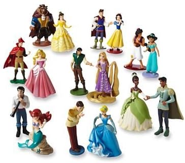 disney store disney princess deluxe figurine playset