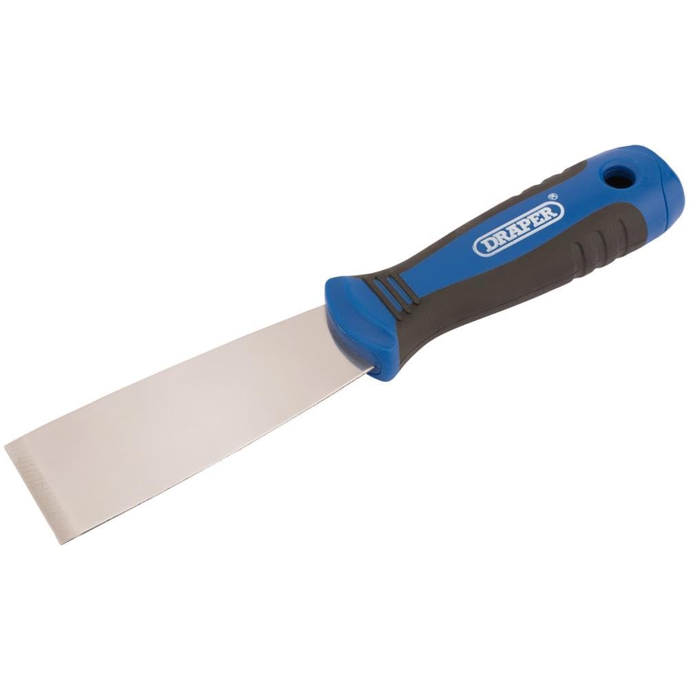 Draper 82672 Soft Grip Chisel Knife, 38 mm Size , Blue