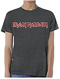Iron Maiden Classic Logo Vintage-Style T-Shirt