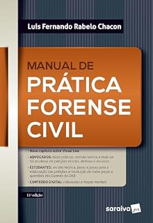 Livro Manual de Prática Forense Civil - 11ª edição 2024