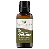 Plant Therapy Oregano Organic Essential Oil | 100% Pure, USDA Certified Organic, Undiluted, Natural Aromatherapy, Therapeutic Grade (30 mL)