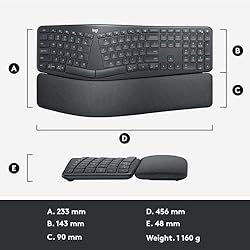Logitech ERGO K860 Wireless Ergonomic Keyboard