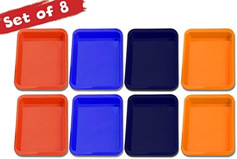 Set of 8 Arts and Crafts multi purpose medium organizer, craft organizer tray