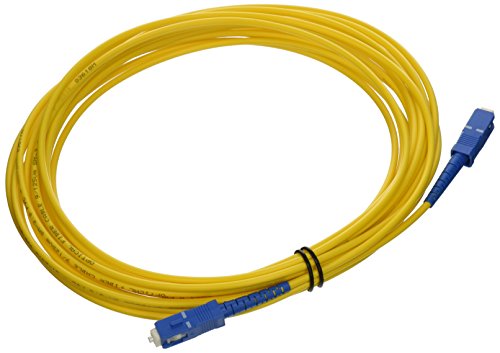 C2G/Cables to Go 34725 SC-SC 9/125 OS1 Simplex Single-Mode PVC Fiber Optic Cabl…