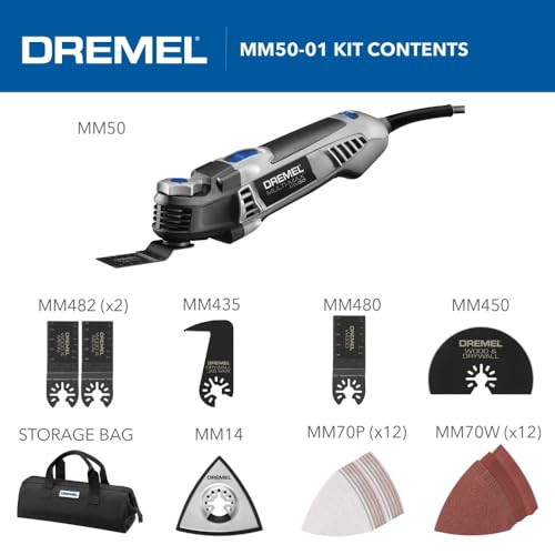 Dremel Multi-Max™ MM50-02 5.0 Amp Oscillating Tool Kit with Variable Speed photo 10