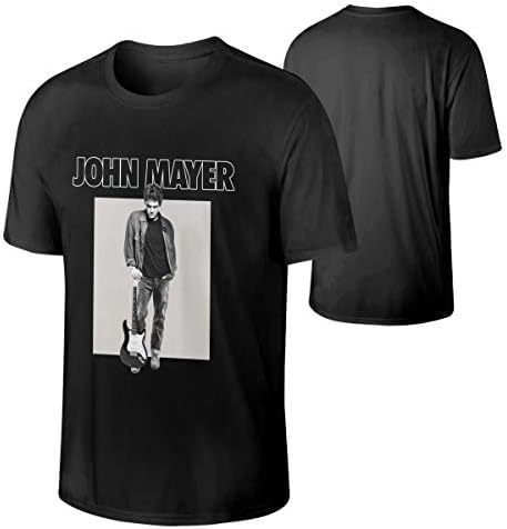 John Mayer Men's Crewneck Ultra Cotton Comfort Short Sleeve Adult T-Shirt