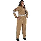 Classic Ghostbusters Jumpsuit with Belt - 1 Set, Perfect for Halloween