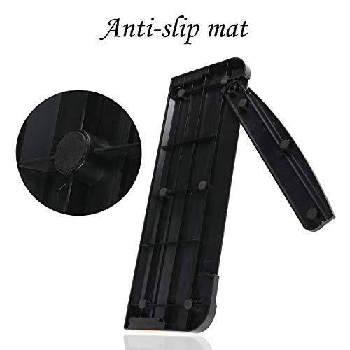 LETION Trimmer Titanium 12 inch A4 Cutter with Automatic Security Safeguard Guillotine for Coupon, Craft Paper, Label and Photo(Black) Swingline