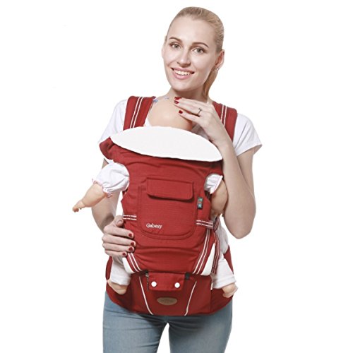 Multifunctional Baby Carrier Ergonomic Carrier Backpack Hipseat for
newborn and prevent o-type legs sling baby Kangaroos (Burgundy) Multifunctional Baby Carrier Ergonomic Carrier Backpack Hipseat for
newborn and prevent o-type legs sling baby Kangaroos (Burgundy)