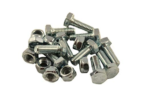 10 Sets - Auger Shear Pins Bolts & Nuts Honda Compatible HS1132 HS624 HS828 HS928 HS724 & New HSS Series 724, 928, 1332