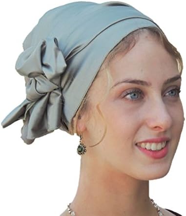 Tichel Full Hair Covering Lovely Stretched Snoods Turban One Size Green