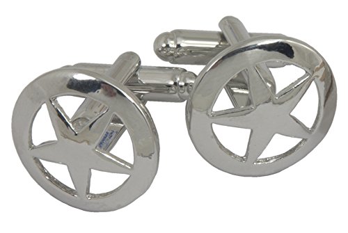 Cuff link, Unisex Texas Ranger Badge Star Cuff Link + FREE GIFT BAG