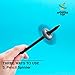 Anti-Stress Spinner Top | Relieves from Stress and Bad Habits! Relax, Focus, Relieve - with Innovative, Upgraded 2017 Fidget Spinner. All Black Premium Color