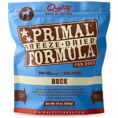 Amazon.com : Primal Pet Freeze Dried Duck Dog 14oz : Dry