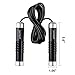 Jumtent Jump Rope with Adjustable Speed Cable & Aluminum Handles - Skipping Rope for Fitness Workouts, Jumping Exercise, Skipping and Boxing