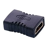 2 Pack Premium Gold HDMI Female to Female In-Line Coupler M-AV003