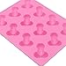 Zicome Fun Shaped Silicone Mold Tray for Bachelorette Party (Pink)