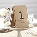 Ginger Ray Brown Kraft Wedding Party Table Numbers 1-12 Vintage Affair