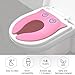 Safety Armrest Non-Slip Handles Soft Easy to Grip for SKYROKU Potty Training Seat (Pink)