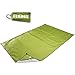 YUEDGE Waterproof Camping Tent Tarp Footprint Groundsheet Picnic Mat Sand Free Beach Mat Sunshade For Camping Hiking Backpacking Picnic(M Army Green)