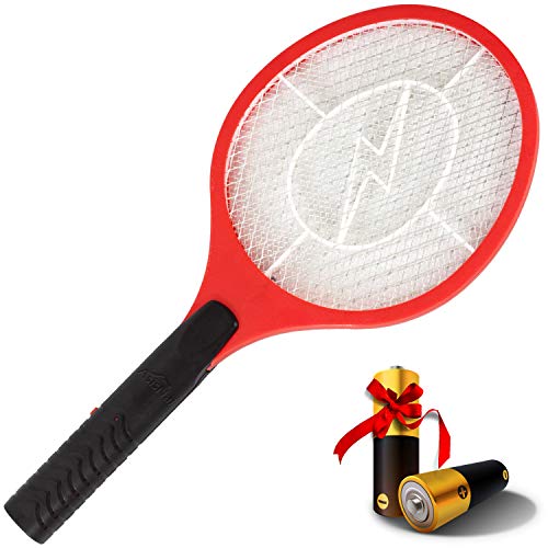 ASISNAI Bug Zapper 18" Electric Fly & Mosquito Swatter Racket Outdoor