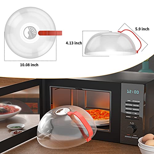 UC Microwave Splatter Cover, Microwave Food Cover with Steam Vents