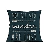 Pillow Case, Howstar Arrow Printing Sofa Cushion Cover Home Decoration Pillowcase 45x45 cm (C)