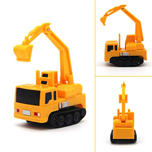 Rumas Gift Ideas Magic Inductive Construction Toys - Follow Line Engineering Vehicle Toy for Toddler Boys Girls - Preschool Toys Inductive Car Follows Black Line Toy for Kids - Thumbnail 2