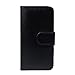 For Apple iPhone 5 5G 5S, Mchoice 1PC Retro Leather Wallet Flip Cover Case for Apple iPhone 5 5G 5S (Black)