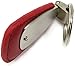 Chevrolet Chevy Corvette C3 Leather Key Chain Red Tear Drop Key Ring