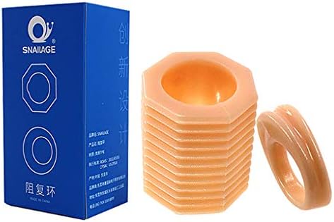 QYIYA 2pcs Sleeve Silicone Soft Co Ckrings Set for Men Sex