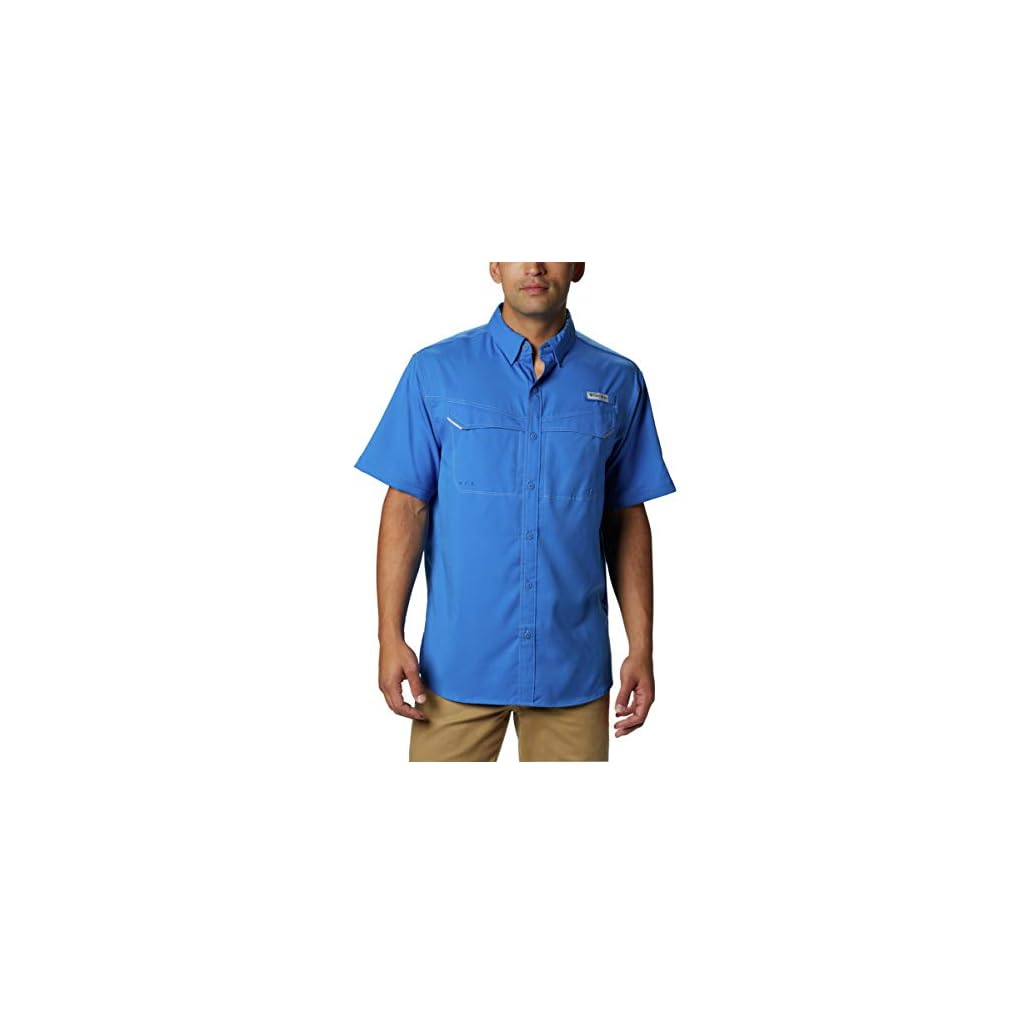 Columbia Men's Low Drag Offshore Short Sleeve Shirt Fishing Shirts Now
