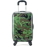 camouflage luggage