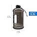 AticaSport Pink Gallon Water Bottle Water Jug Large Sport (2.2L/75 Oz) Leakproof Gym Container Large capacity Drinking Tank