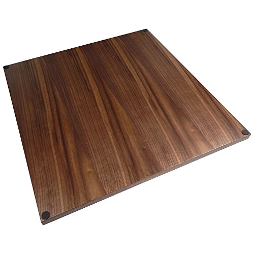 Apollo Tournament Chess Board with Inlaid Walnut and Maple Wood - Board Only - 20 Inch - Thumbnail 2