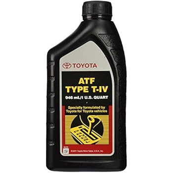 Amazon.com: TOYOTA Genuine Lexus ATF Type T-IV Automatic Transmission Fluid OEM 12 Quart Type-4 ...