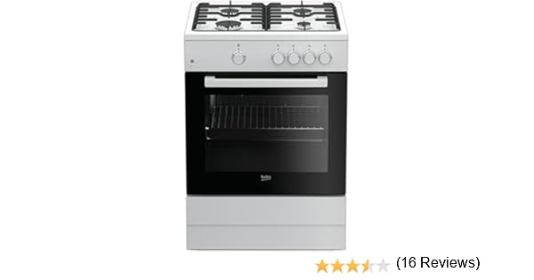 Beko FSG62000DWL - Cocina (Cocina independiente, Negro, Blanco ...