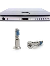Tornillos de repuesto para iPhone, juego completo con tornillos Pentalobe inferiores.