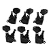 Tuning Machine Heads, YIFAN Guitar tuning Pegs Parts 6pcs 3R3L Acoustic Guitar Tuning Pegs Machine Head Tuners Volume Knob Black