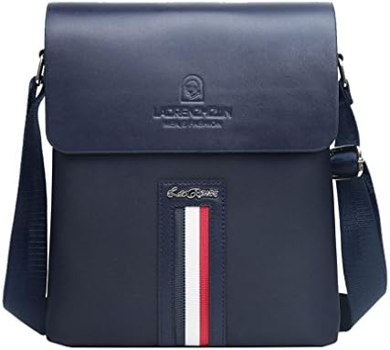 Lonson Shoulder Bag Elegant Messenger Bag Weekend Vacation Travel Work Bag (Blue 1)