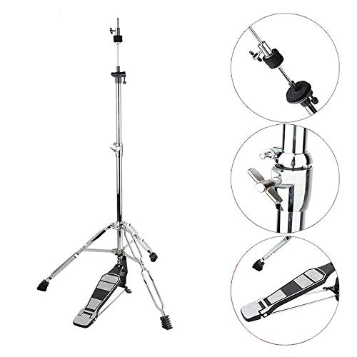 image for Yetech Hi-Hat Cymbal Stand, Foldable Portable 2 Leg High Hat Cymbal St