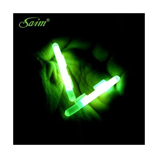Saim-27-x-32mm-L-Dry-Type-Snap-Clip-On-Fishing-Rod-Top-Glow-Stick-50-Bags-100-Pcs Saim-27-x-32mm-L-Dry-Type-Snap-Clip-On-Fishing-Rod-Top-Glow-Stick-50-Bags-100-Pcs