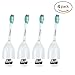 Genkent Replacement Toothbrush Heads for Philips Sonicare HX7022/66 Essence Xtreme Elite Advance (4 PACK) by Genkent