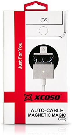 Xcoso Auto-Cable Magnetic Magic Charger For Iphone 6s/Plus, 6/Plus, 5/5S, Ipad Pro, Ipad Air, Ipad Mini