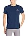 adidas Tall Size Men's Essentials tech tee, Collegiate Navy/Collegiate Navy, X-Large