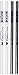 Water Soluble Chalk Marking Pencils 4/Pkg. White & Silver