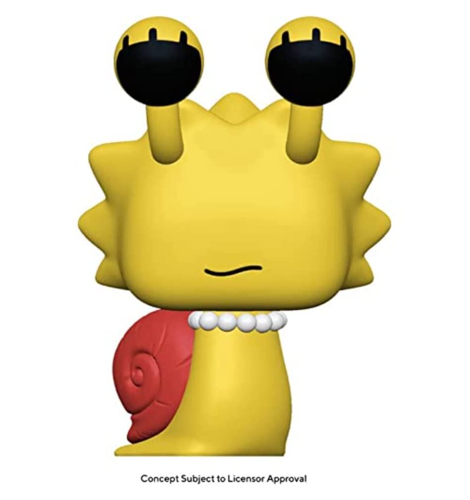 Funko POP! TV: Simpsons S9- Snail Lisa Simpson - the Simpsons - Collectable Vinyl Figure - Gift Idea - Official Merchandise - Toys for Kids & Adults - TV Fans - Model Figure for Collectors