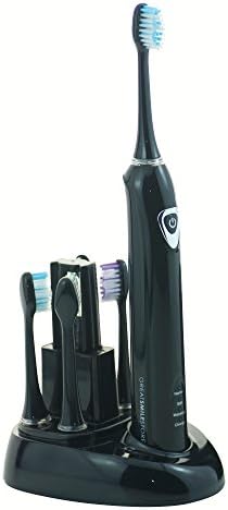 Crystal Care Plus Professional Sonic Toothbrush with UV Sanitizer - Black
